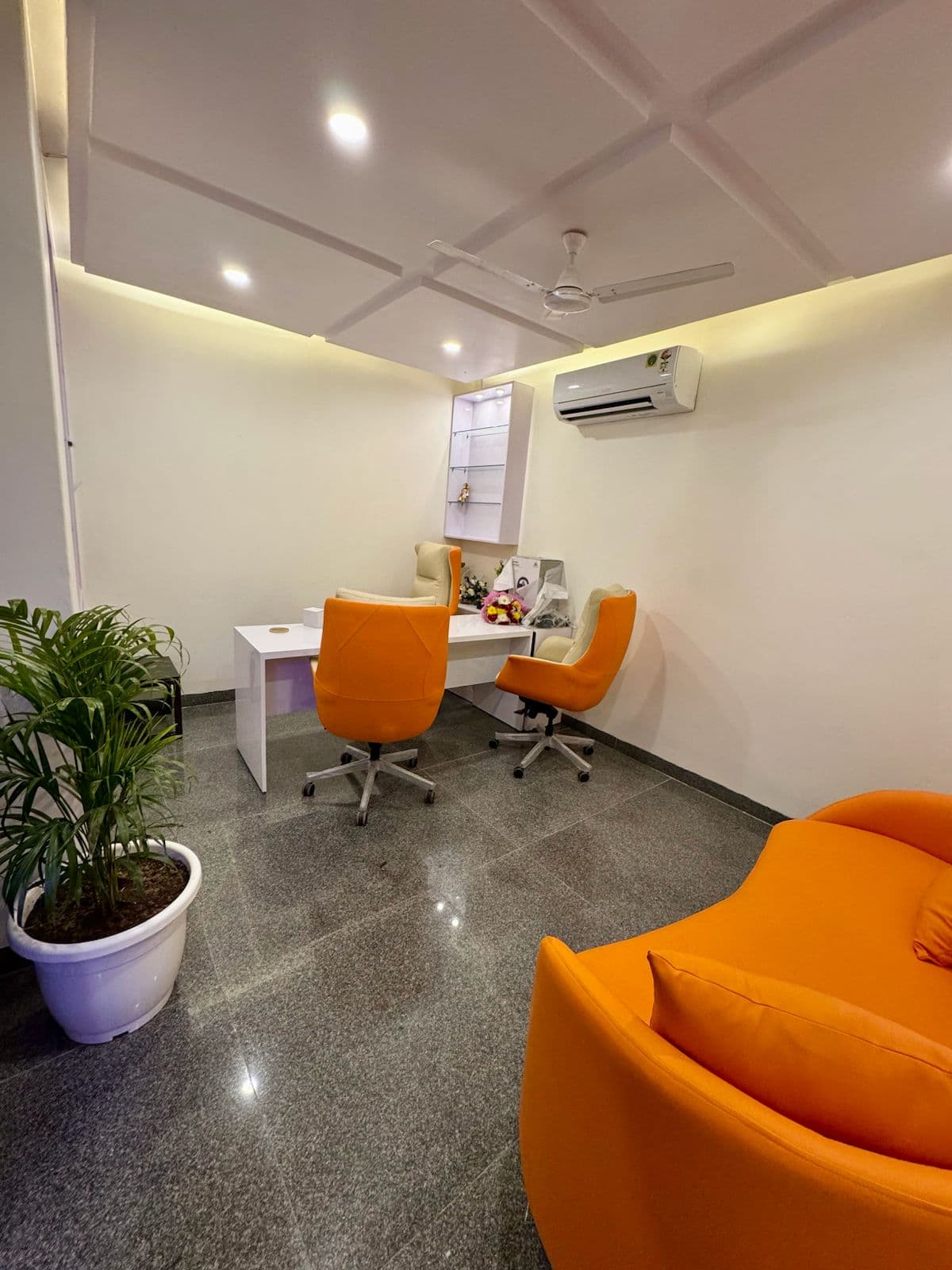 Modern healthcare workspace